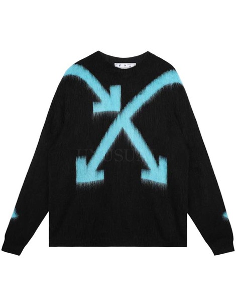 OW Knit Sweater Black