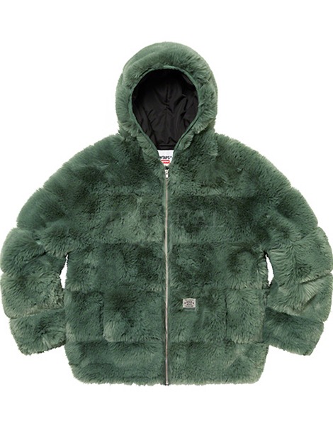WT Faux Fur Hooded Jacket