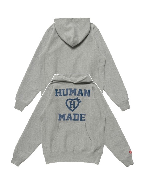 Human Grey Hoodie