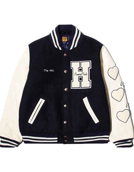 H heart Varsity Jacket